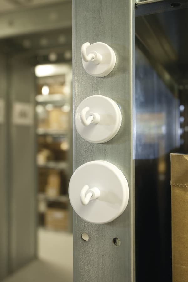 Magnetoplan 52636 förvaringskrok inomhus Universalkrok Vit 1 styck