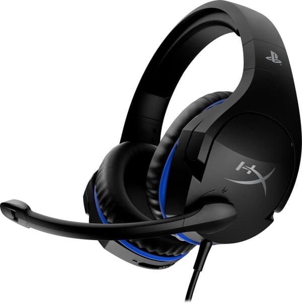 HyperX Cloud Stinger – gamingheadset – PS5/PS4 (svart-blå)