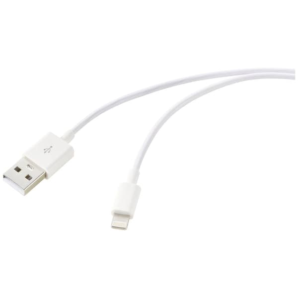 Renkforce RF-5724086 belysningskabel 2 m Vit