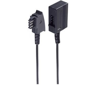 shiverpeaks BS70210 telefonkablar 10 m Svart
