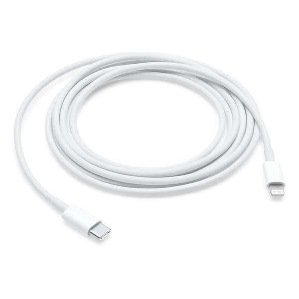 Apple MQGH2ZM/A belysningskabel 2 m Vit