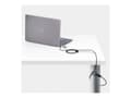Miniatyrbild 4 av 5: StarTech.com SNANOC4D-LAPTOP-LOCK, 2 m, Kensington, Kombinationslås, Plast, Stål, Svart, Silver