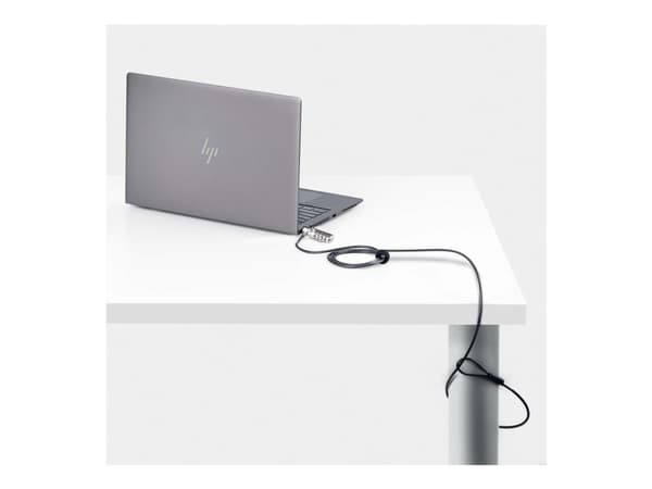 StarTech.com Slim Lock Noble Wedge Slot-kompatibel, 6,6ft låskabel - Säkerhetskabellås - 2 m