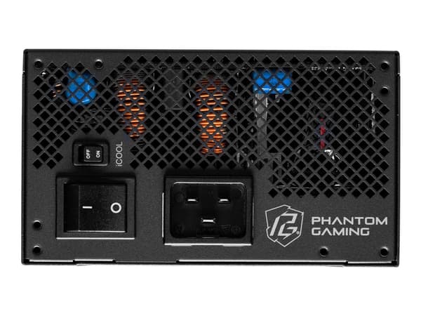 ASRock Zasilacz PHANTOM GAMING 1600W 80 Plus Gold - 80 PLUS Gold (90-UXP160-GFEAAB) musta