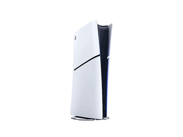Sony PlayStation 5 (model group - slim) Digital Edition, PlayStation 5, Black, White, 16384 MB, GDDR6, 448 GB/s, AMD