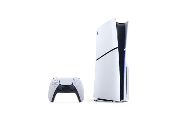 Sony Playstation 5 Slim, PlayStation 5, Sort, Hvit, 16384 MB, GDDR6, 448 GB/s, AMD