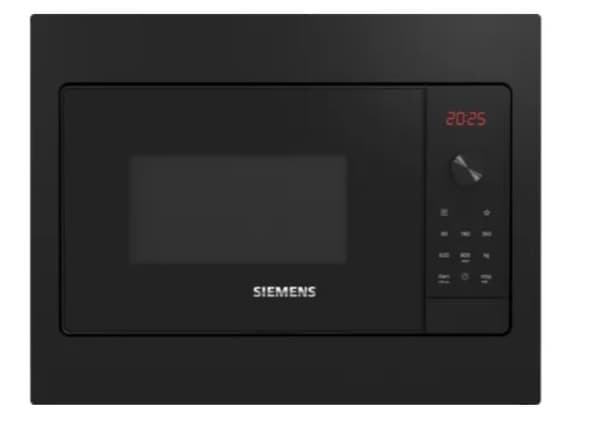 Siemens iQ300 BF523LMB3 mikrovågsugn Svart, Rostfritt stål Enbart mikrovågsugn Inbyggd 20 l 800 W