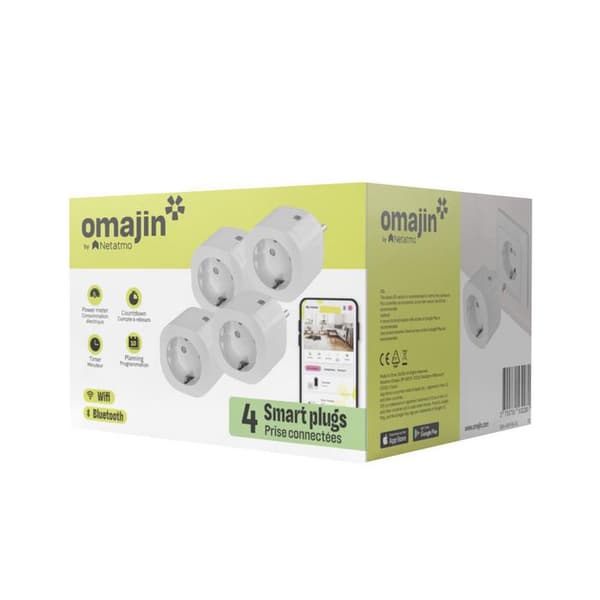 Omajin - 4x Smart Plug Pack