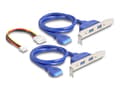 Pikkukuva 4 / 4: Delock muunnin M.2 Key B+M uros 4 x USB 5 Gbps Type-A naaras 50 cm:n kaapelilla