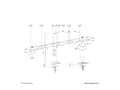 Miniatyrbilde 3 av 5: Neomounts DS60-600BL2 - Monteringssett (skjermarm) - full bevegelse - for 2 skjermer - stål - svart - skjermstørrelse: 10"-32" - skrivebordsmonterbar
