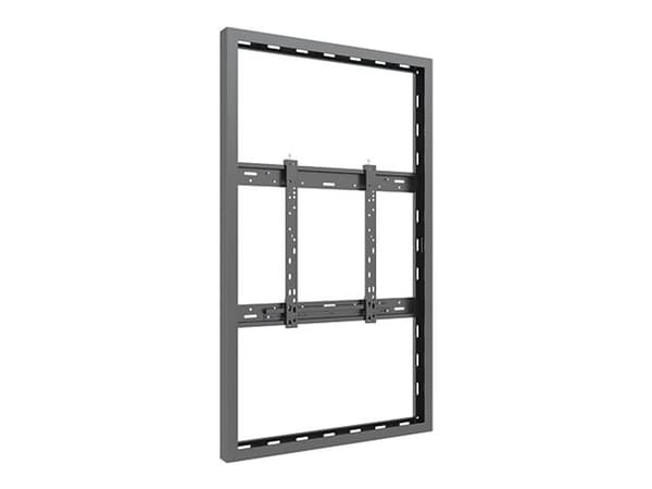 Multibrackets M Pro Series - Hölje - smal, medium - för platt panel - universell - stål - svart - skärmstorlek: 55" - monteringsgränssnitt: upp till