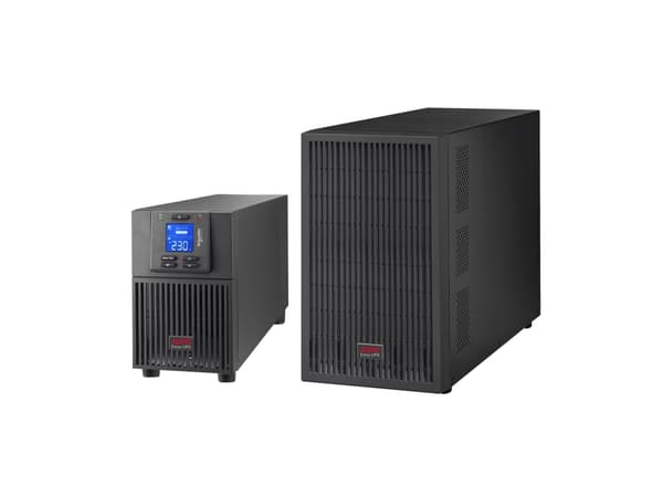 APC Easy UPS On-Line - UPS - tårn, utvidet driftstid - AC 220/230/240 V - 2700 watt - 3000 VA - enkeltfase - blysyre - USB, serial - utgangskontakter