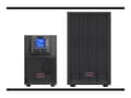 Miniatyrbilde 5 av 5: APC Easy UPS On-Line - UPS - tårn, utvidet driftstid - AC 220/230/240 V - 2700 watt - 3000 VA - enkeltfase - blysyre - USB, serial - utgangskontakter