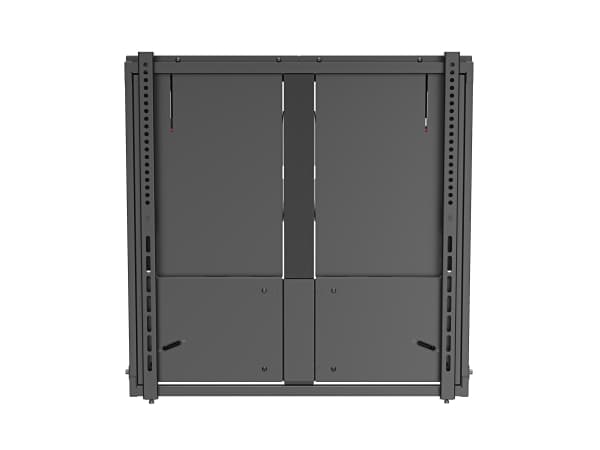 Equip 650345, 139,7 cm (55"), 2,18 m (86"), 200 x 200 mm, 600 x 600 mm, Gjuten aluminium, Plast, Stål, Svart