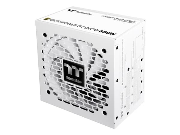 Thermaltake ToughPower GT Snow 850W - Nätaggregat (intern) - ATX12V 3.1/ EPS12V - 80 PLUS Gold - AC 100-240 V - 850 Watt - aktive PFC - snö