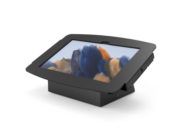 Compulocks Space Kiosk, 22,1 cm (8.7"), Samsung, Galaxy Tab A7 Lite 8.7" (2021) SM-T225, SM-T220, Musta, Alumiini, Terästä, Vastaanotto