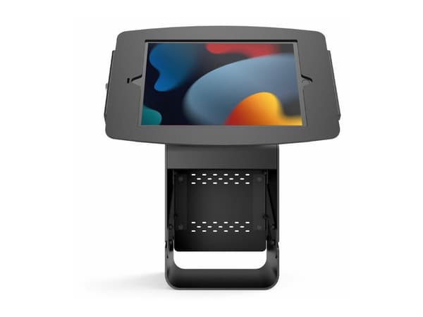 Compulocks iPad 10.2" Space Enclosure Tablet Printer Kiosk - Stativ - kioskstil - for skriver/nettbrett - svart - monteringsgrensesnitt: 100 x 100 mm