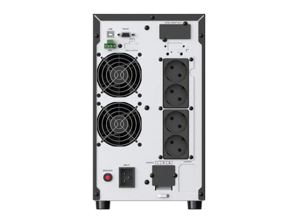 Conceptronic ZEUS52ES3K, Dobbel konvertering (online), 3 kVA, 2700 W, Sinus, 220 V, 240 V