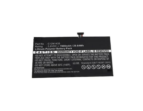 CoreParts - Batteri til bærbar PC - litiumpolymer - 7800 mAh - 29.6 Wh - svart - for ASUS Transformer Book T100HA
