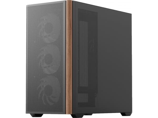 AEROCOOL ADVANCED TECHNOLOGIES Geh Mini D301A-G-BK-v2 B/Wood/Micro-ATX