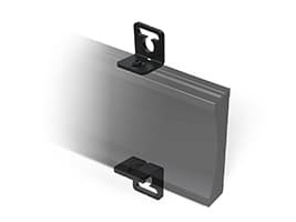 B-Tech BT8390-WFK8, Beslag, Sort, 80 kg, 29,8 mm, 202 mm