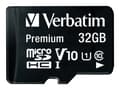 Miniatyrbild 4 av 5: Verbatim - Flash-minneskort (microSDHC/SD-adapter ingår) - 32 GB - Klass 10 - microSDHC (44083)