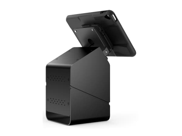 Compulocks iPad 10th-11th (A16) Gen PowerMove Tablet Printer Kiosk - Ställ - kioskstil - för skrivare/surfplatta - låsbar - svart - skärmstorlek: 10.