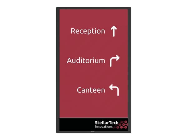 Philips Tableaux 32BDL5150I - 32" Diagonalklasse (31.5" synlig) - E-Line Series e-Paper display - E Ink Spectra 6 - intelligent skilting - Android - Sort
