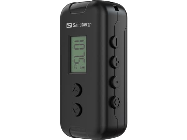 Sandberg Pocket Radio FM for AAA battery, Portable, FM, 76 - 109 MHz, 300 - 8000 Hz, 55 dB, Amber