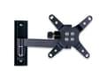Miniatyrbilde 3 av 5: TECHly ICA-LCD 105BK - Monteringssett (veggplate, displaybøyle) - justerbar arm - for LCD-TV - svart - skjermstørrelse: 13"-30"