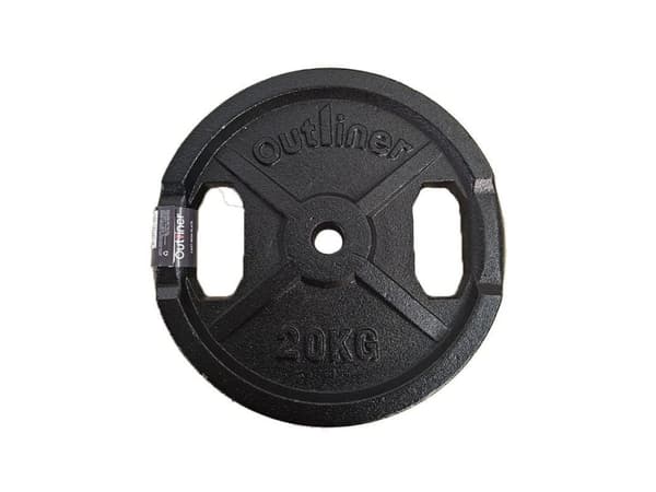 Outliner 20Kg Cast Iron Plate With Two Hand Grips