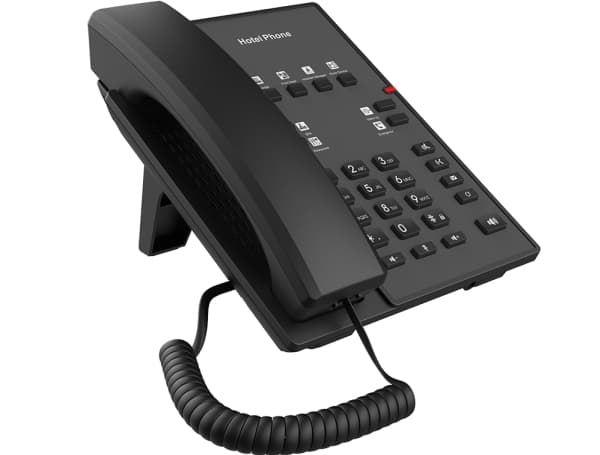 Fanvil H1-2, IP-telefon, Svart, Skrivbord/vägg, 2 linjer, G.711a, G.722, G.723.1, G.726, G.729ab, SIP v1 (RFC2543), v2 (RFC3261) over, RTP/RTCP/SRTP