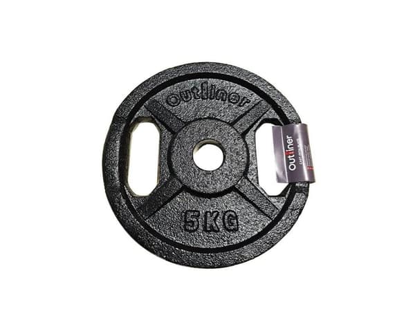 Outliner 5Kg Cast Iron Plate With Two Hand Grips