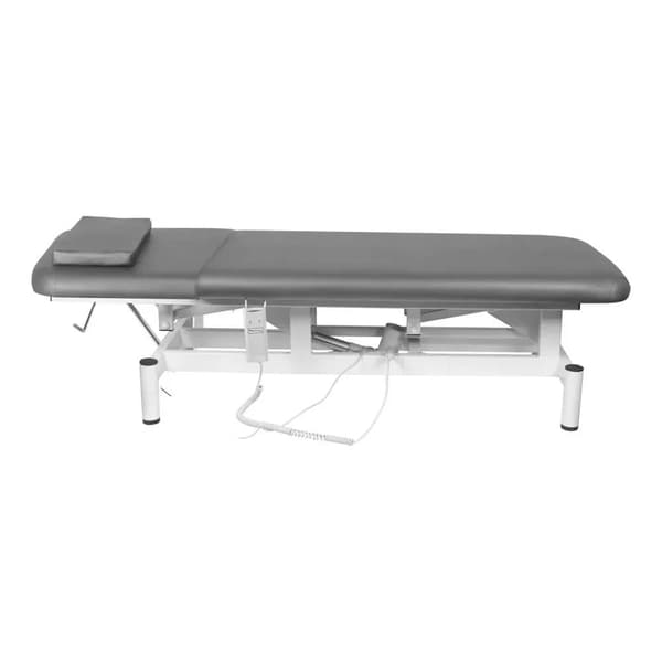 Activeshop elektrisk massagebänk modell 079, grå, med 1 motor