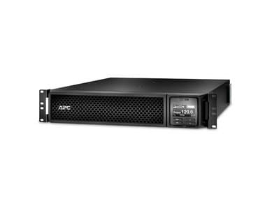 APC Smart-UPS SRT 1000VA RM - UPS (kan monteres i rack) - AC 120 V - 900 watt - 1000 VA - RS-232, USB, Ethernet 10/100 - utgangskontakter: 6 - 2U - s