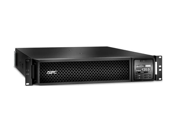 APC Smart-UPS SRT 1000VA RM - UPS (kan monteres i rack) - AC 120 V - 900 watt - 1000 VA - RS-232, USB, Ethernet 10/100 - utgangskontakter: 6 - 2U - s