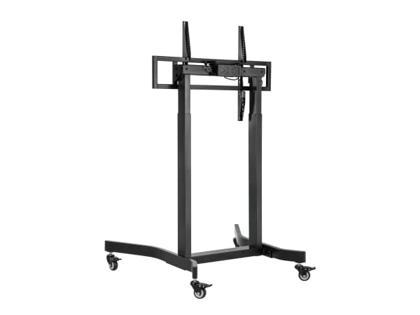 Equip 650632, 139,7 cm (55"), 2,54 m (100"), 200 x 200 mm, 800 x 600 mm, Aluminium, Plast, Rustfritt stål, Sort