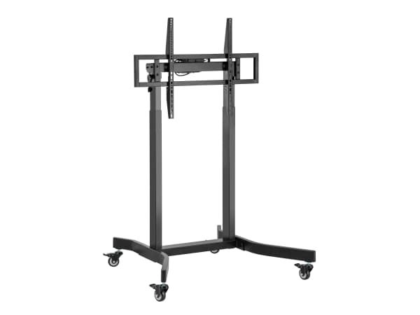 Equip 650632, 139,7 cm (55"), 2,54 m (100"), 200 x 200 mm, 800 x 600 mm, Aluminium, Plast, Rustfritt stål, Sort