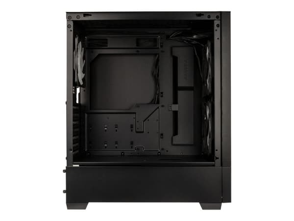 Lian Li Lancool 205 - Torni - ATX - sivupaneeli ikkunalla (karkaistu lasi) - ei virtalähdettä - musta - USB/ääni