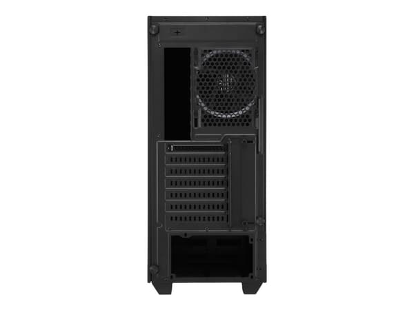 Sharkoon RGB LIT 200 - Tower - ATX - sidepanel med vindu (herdet glass) - ingen strømforsyning - USB/lyd