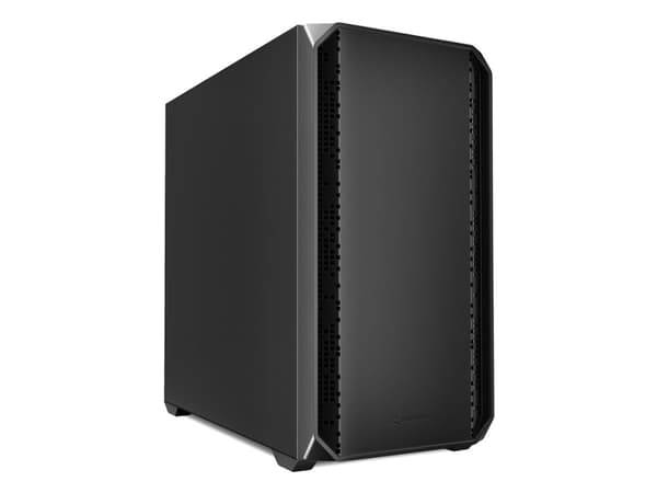 Sharkoon MK2, Micro Tower, PC, Svart, micro ATX, Mini-ITX, 17 cm, 41 cm Svart