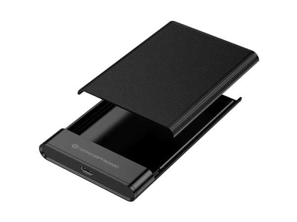 Conceptronic - SSD - 500 GB - ekstern - 2.5" - med Seagate Rescue Data Recovery
