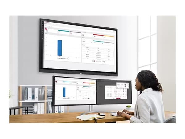 LG 55TR3DK-B, 139,7 cm (55"), 390 cd/m², 3840 x 2160 pikseliä, 4K Ultra HD, IPS, 1200:1