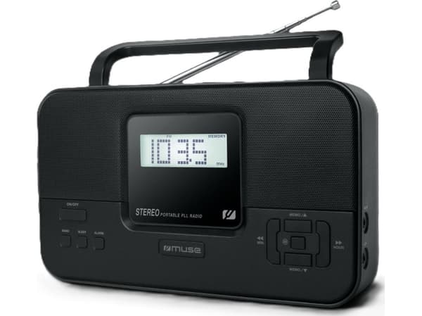 Muse Stereo Portable Radio | M-087 MB PLL | AUX in | FM radio | Headphone out