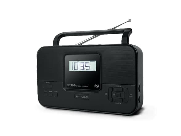 Muse Stereo Portable Radio | M-087 MB PLL | AUX in | FM radio | Headphone out