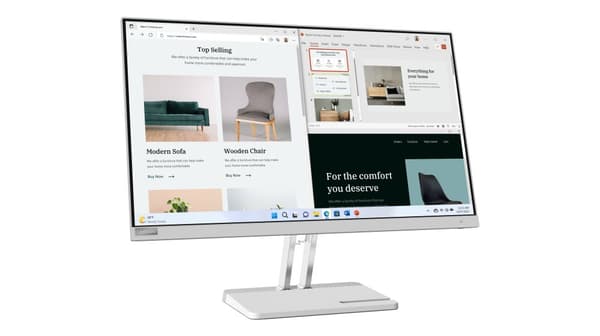 Lenovo L27e-40 LED display 68,6 cm (27") 1920 x 1080 pixlar Full HD Grå