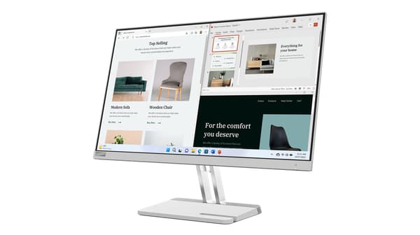 Lenovo L27e-40 LED display 68,6 cm (27") 1920 x 1080 pixlar Full HD Grå
