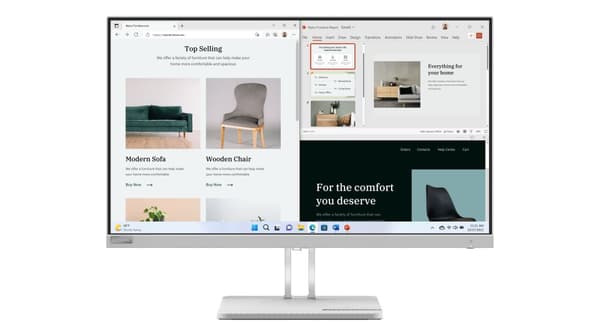 Lenovo L27e-40 LED display 68,6 cm (27") 1920 x 1080 pixlar Full HD Grå Grå