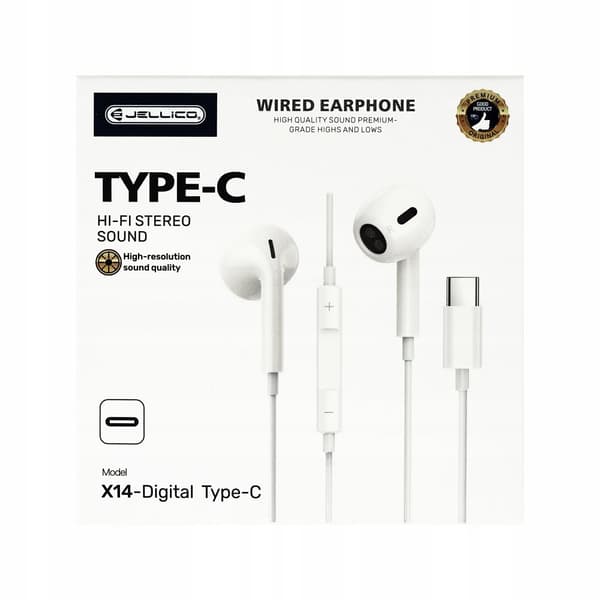 KORVAPUHELIN USB-C IN-KORVAKUULOKEET MIKROFONILLA