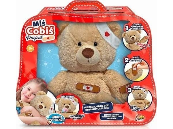 Cobi Boo Boo Bear All Better Bear, interactive